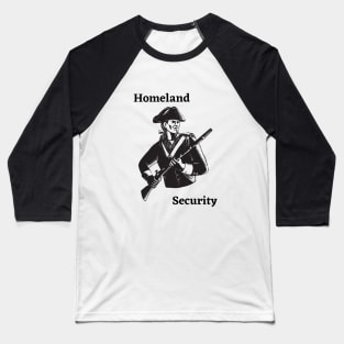 Homeland Security Baseball T-Shirt